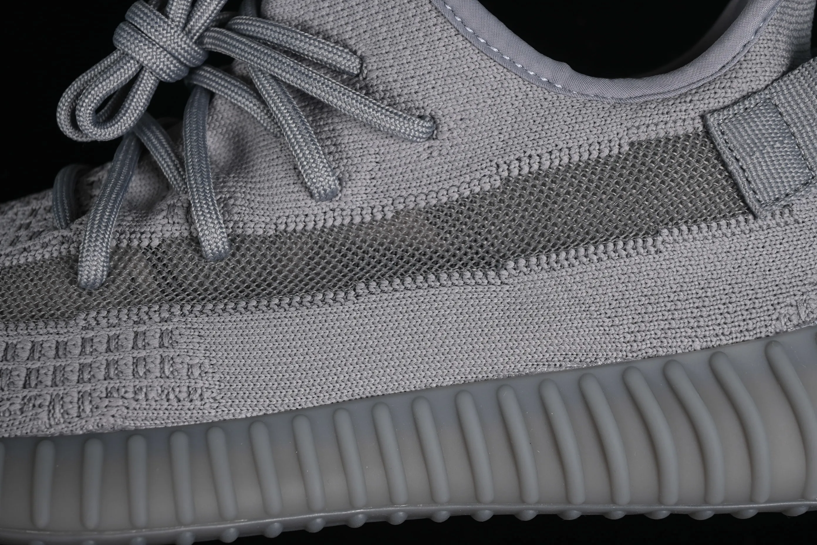 All Categories Ad Yeezy Coconut Series Ad Yeezy 350 Boost V2 "Space ash" IF3219 Adidas Coconut 350 Second Generation New Space Gray Color